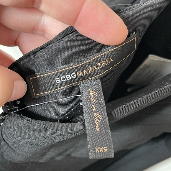 NWT BCBG Jersey Wrap Halter Wide Leg Jumpsuit, XXS - Picture 11 of 15